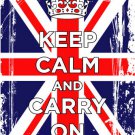 KEEP CALM AND CARRY ON BRITISH FLAG CROWN poster political WW2 London 20x30 -PY1 KEEP CALM AND CARRY ON BRITISH FLAG CROWN poster political WW2 London 20x30 -PY1
