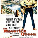 barbara stanwyck THE MAVERICK QUEEN movie poster CLASSIC WESTERN 20x30 gem