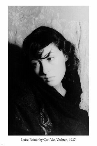 LUISE RAINER PHOTO poster BY carl van vechten 1937 20x30 vintage COLLECTORS