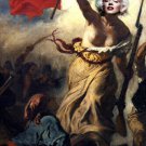 Eugène Delacroix Poster Marilyn Monroe Long Live France Revolution 20x30