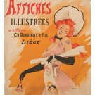 ILLUSTRATED POSTERS vintage french poster ARMAND HENRION sexy prized 20x30