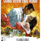 VINTAGE GONE with the WIND movie poster clark GABLE vivian LEIGH 20x30 NEW - SW0