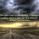 incredibly stormy sky WILLIAM LEAST HEAT MOON 20x30 inspirational poster
