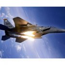 USAF fighter plane firing missile POSTER 20x30 AVIATION WAR military SKY