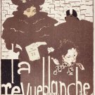 VINTAGE FRENCH MAGAZINE COVER LA REVUE BLANCHE poster famous 20x30