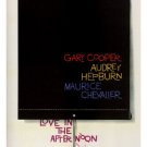 LOVE IN THE AFTERNOON movie poster GARY COOPER AUDREY HEPBURN USA '57 20x30 LOVE IN THE AFTERNOON movie poster GARY COOPER AUDREY HEPBURN USA '57 20x30