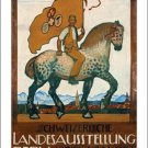 1914 swiss national exhibit - BERN vintage poster EUROPEAN COLLECTORS 20x30