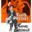 ELVIS PRESLEY king creole movie poster CAROLYN JONES dance music hot 20x30