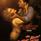 the postman always rings twice movie poster NICHOLSON & LANGE suspense 20x30