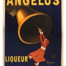 ANGELUS liquor of the salesians of dom bosco VINTAGE AD POSTER 20x30 rare