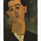 MODERNIST amedeo modigliani PORTRAIT OF JUAN GRIS vintage art poster 20x30