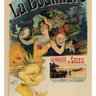 La Bodinière VINTAGE POSTER Jules Chéret France 1900 20x30 UNIQUE Festive