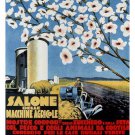 Exhibition of Agricultural Machines Padova Poster A Menegazzo Italy '34 20x30