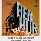 BEN HUR movie poster 1959 "the world's MOST HONORED motion picture" 20x30 BEN HUR movie poster 1959 "the world's MOST HONORED motion picture" 20x30