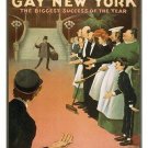 a real comedy with music GAY NEW YORK vintage theater poster CLASSIC 20x30