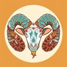 capricorn astrology ART POSTER 20x30 the goat SYMBOLIC classic COLORFUL new