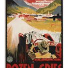 BOZEN-GRIES CLASSIC CAR POSTER Franz Lenhart Italy 1934 20x30 Countryside