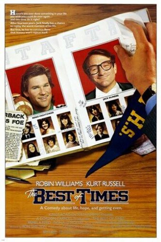 KURT RUSSELL robin williams BEST OF TIMES movie poster HIGH SCHOOL 20x30 new
