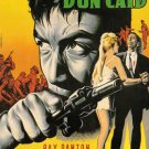 FILM NOIR movie poster THE RISE AND FALL OF LEGS DIAMOND ray DANTON 20x30