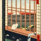 HIROSHIGE asakusa ricefields and torinomachi festival FINE ARTS POSTER 20x30