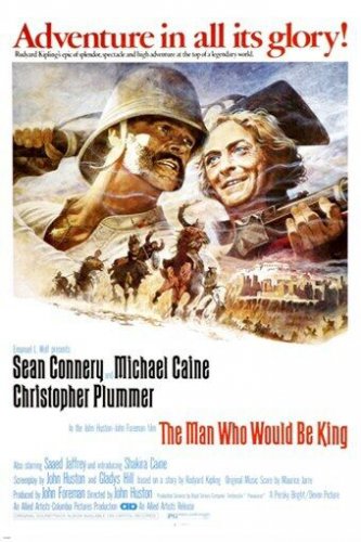 THE MAN WHO WOULD BE KING movie poster SEAN CONNERY michael caine 20x30 1975