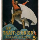 Franco-Italian Newspaper VINTAGE POSTER Leonetto Cappiello Italy 1916 20x30