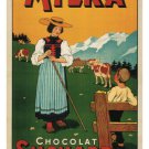 Milka Chocolat Suchard VINTAGE POSTER Switzerland 1900 20x30 PASTORAL GEM - PY2