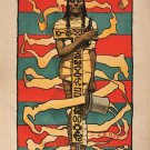 JOHN HASSALL the mummy VINTAGE ART POSTER historic egyptian COLLECTORS 20x30