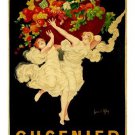 cusenier liqueur VINTAGE AD POSTER jean ylen FESTIVE EXQUISITE 20x30 hot