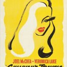 VERONICA LAKE in SULLIVAN'S TRAVELS vintage movie poster JOEL MCCREA 20x30