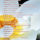 Dalai Lama A to Zen Inspirational Poster 20x30 LOTUS FLOWER BUDDHIST WISDOM