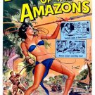 LOVE slaves of the AMAZON movie poster GIANNA SEGALE tribal WILD sexy 20x30