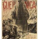 GUERNICA SKETCH war poster Spain 1938 20x30 political ART eerie WAR time