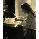 MARY PICKFORD arts poster HARTSOOK PHOTO 1918 20x30 famous ACTRESS writing