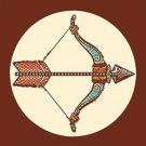 SAGITTARIUS ASTROLOGY art poster 20x30 CLASSIC zodiac THE ARCHER arrow HOT