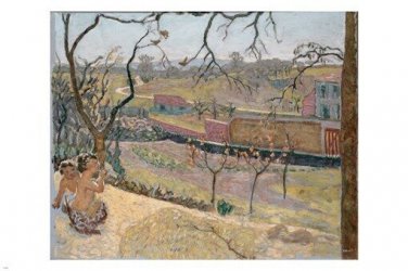 Pierre BONNARD Early Spring Little Fauns FINE ART POSTER 20x30 Pastel Colors