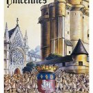 VINCENNES by train VINTAGE TRAVEL POSTER french gothic EXCEPTIONAL 20x30 hot