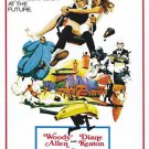 SLEEPER movie poster WOODY ALLEN DIANE KEATON 20x30 futuristic zany comedy