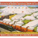 vintage 1899 circus poster THE BARNUM & BAILEY greatest show on earth 20x30