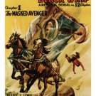 Zorro's Black Whip MOVIE POSTER the masked avenger 1944 20x30 HOT VINTAGE