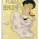 FOLIES BERGERE vintage ad poster LEONETTO CAPPIELLO french dance 20x30 HOT