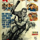 KUBRICK'S SPARTACUS movie poster KIRK DOUGLAS LAURENCE OLIVIER epic 20x30 KUBRICK'S SPARTACUS movie poster KIRK DOUGLAS LAURENCE OLIVIER epic 20x30