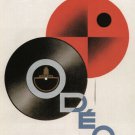 records brand VINTAGE AD POSTER jean carlu france 1929 20x30 HOT NEW RARE