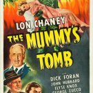 vintage horror film poster THE MUMMY'S TOMB lon chaney RARE HOT NEW 20x30