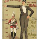 vintage ad poster TALLEST MAN IN THE WORLD london pavilion HISTORIC 20x30