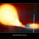 Microquasar HUBBLE SPACE IMAGE poster 20x30 AMAZING twin radio-bright jets