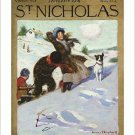 norman rockwell GIRL IN SNOW WITH DOG classic art poster AMERICANA 20x30 gem norman rockwell GIRL IN SNOW WITH DOG classic art poster AMERICANA 20x30 gem