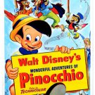 Walt Disney's THE ADVENTURES OF PINOCCHIO Animated Characters 20x30 Magic