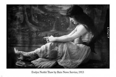 EVELYN NESBIT THAW by Bain News Service 1913 POSTER 20x30 COLLECTORS