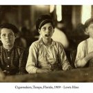 Lewis Hine CIGARMAKERS Tampa Florida 1909 20x30 arts poster VINTAGE PHOTO